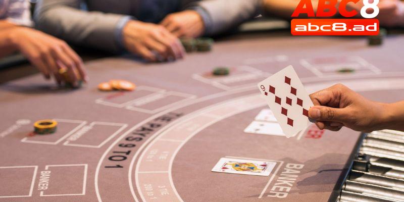 Các cửa cược phổ biến trong Baccarat tại ABC8